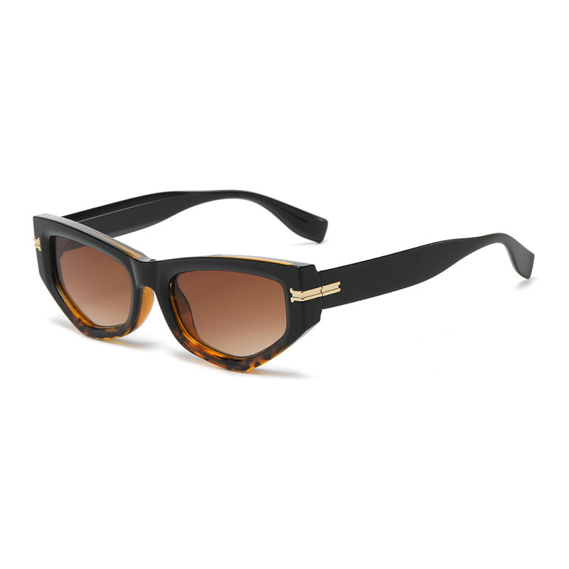 Wholesale PC Narrow Frame Cat Eye Sunglasses
